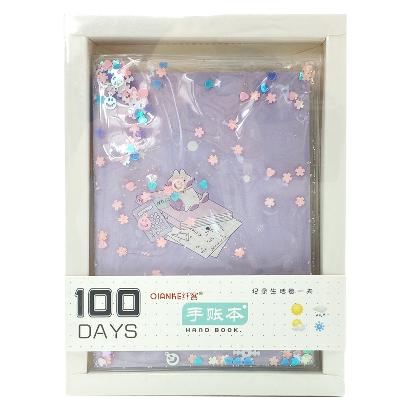 Sổ Nước Trung A6 1078 - Màu Tím