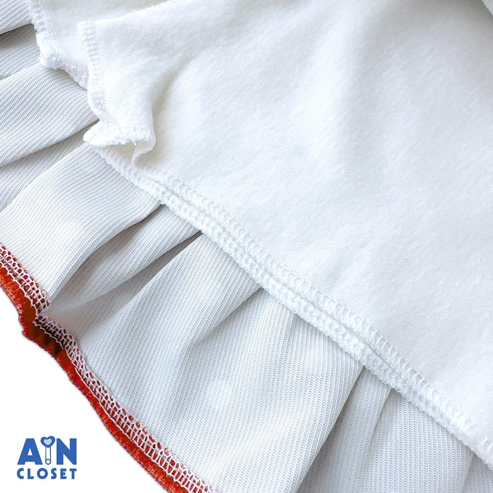 Chân váy Ngắn bé gái họa tiết Bi Cam Nhung text - AICDBGVLFGFC - AIN Closet