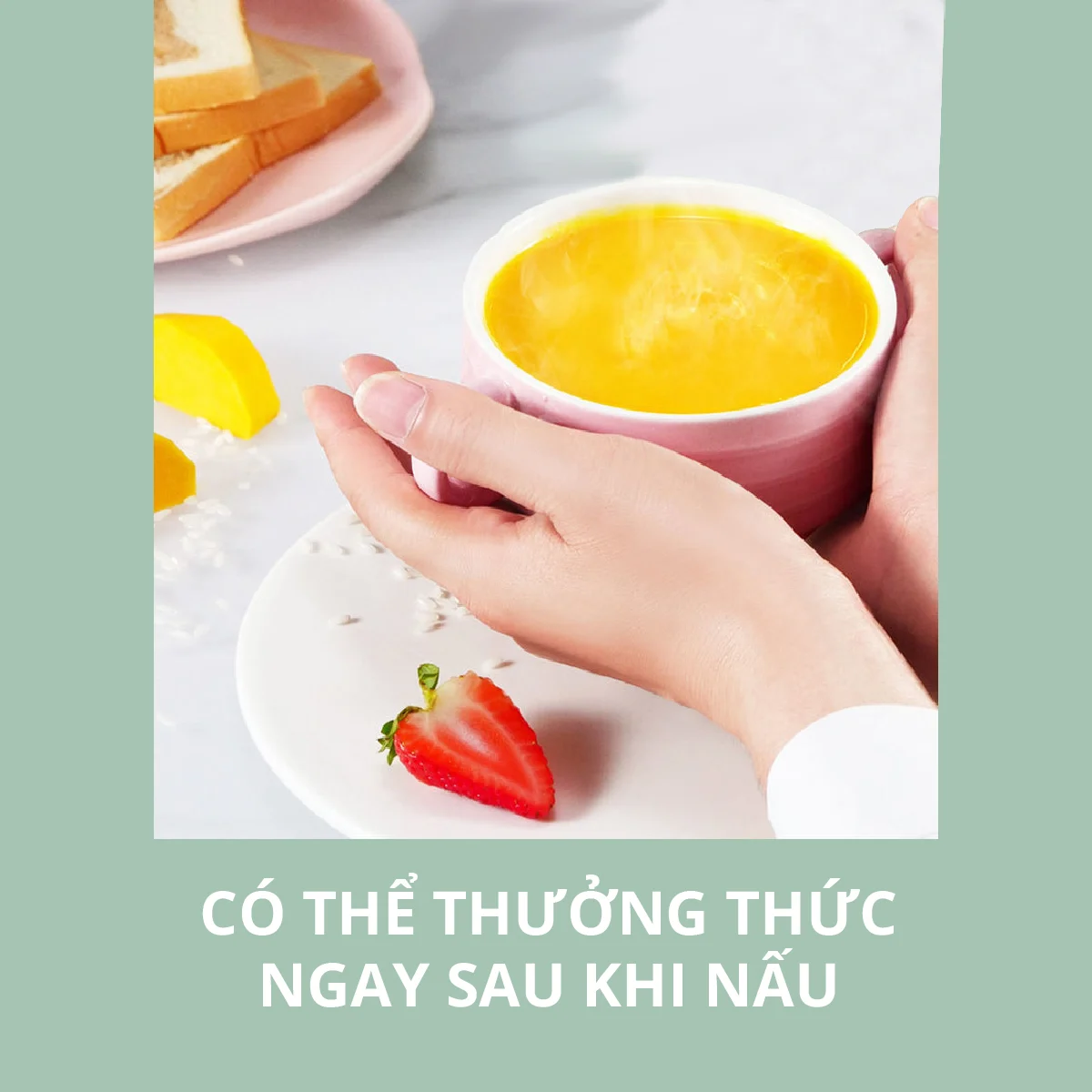 Máy chế biến thực phẩm, nấu cháo, làm sữa siêu mịn Mishio - Hàng chính hãng