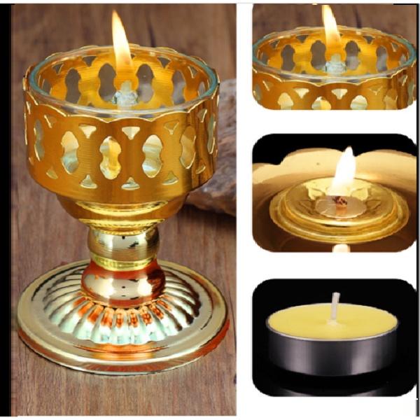 Chân đế đèn kèm ly đựng dầu chân thấp 7cm️tiện lợi