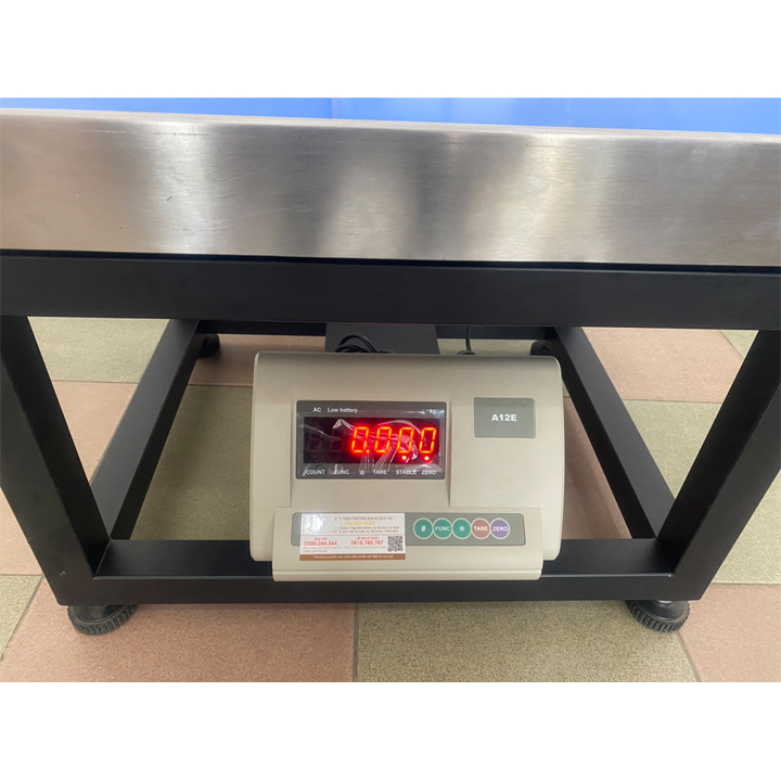 Cân Ghế Điện Tử A12E - Mặt Bàn Cân 500x600mm