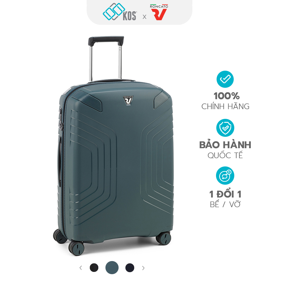 Vali du lịch cao cấp RONCATO YPSILON 4.0 size 20/26/28 inch - Made In Italy, Bảo Hành Quốc Tế 10 Năm