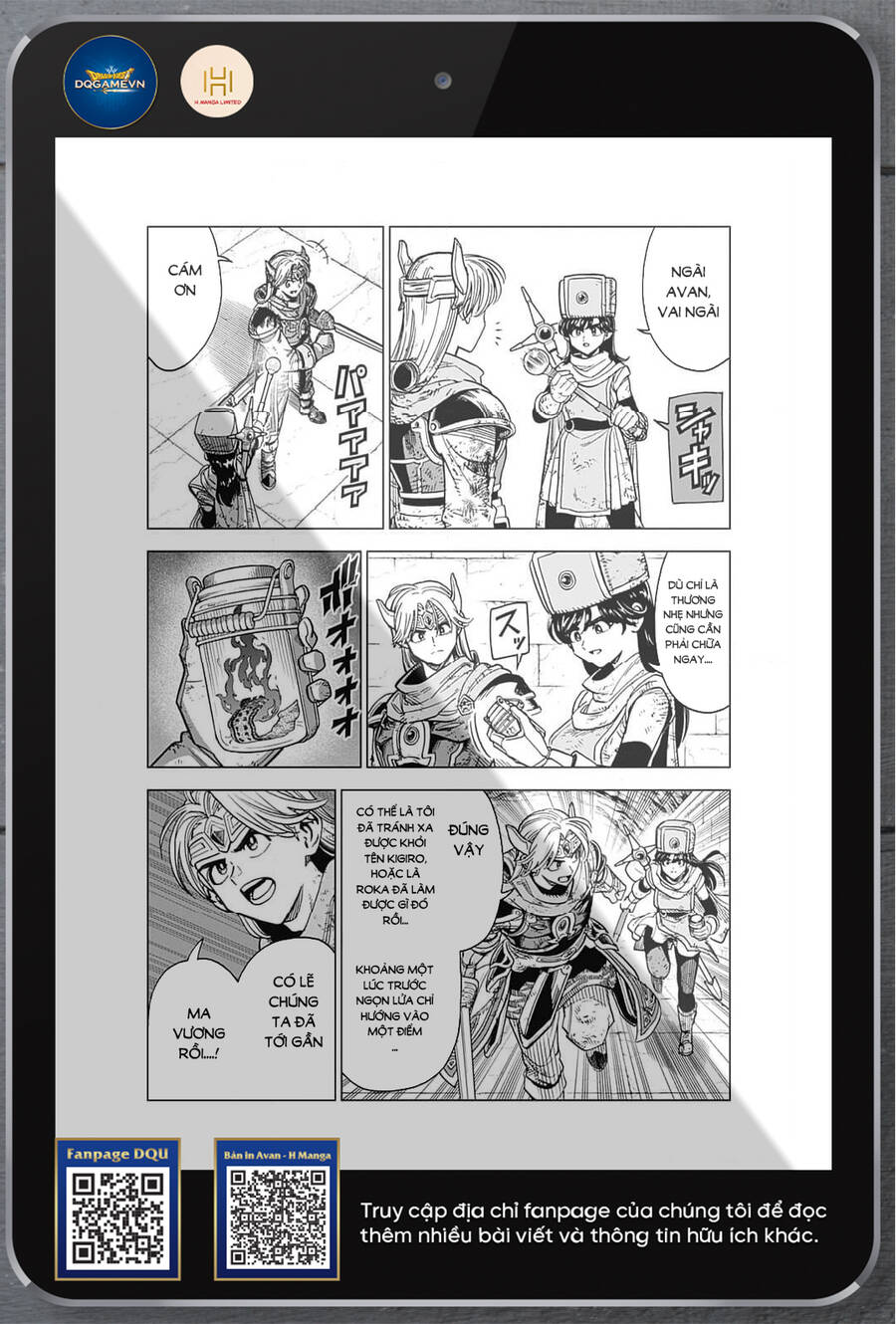 dragon quest - dũng giả avan và ngục viêm ma vương chapter 34.2 12