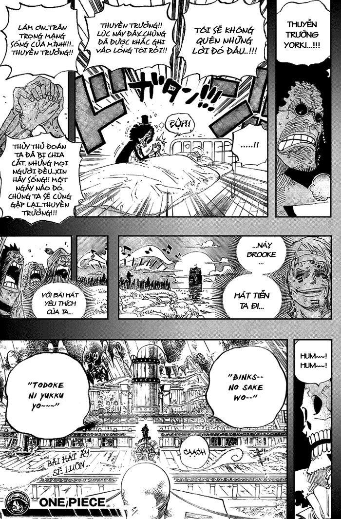 đảo hải tặc - one piece chapter 487 19