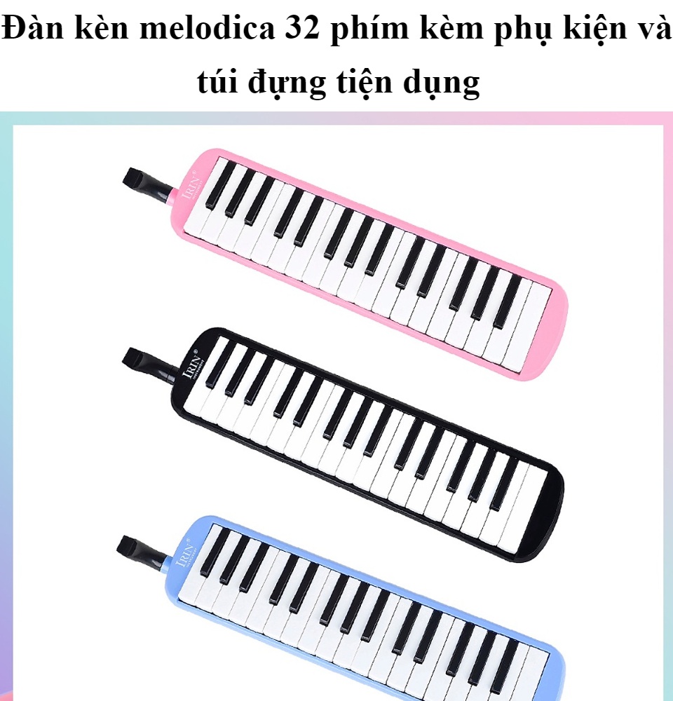 Kèn MELODICA 32 Phím Đầy Đủ Phụ Kiện, Đàn Medolica