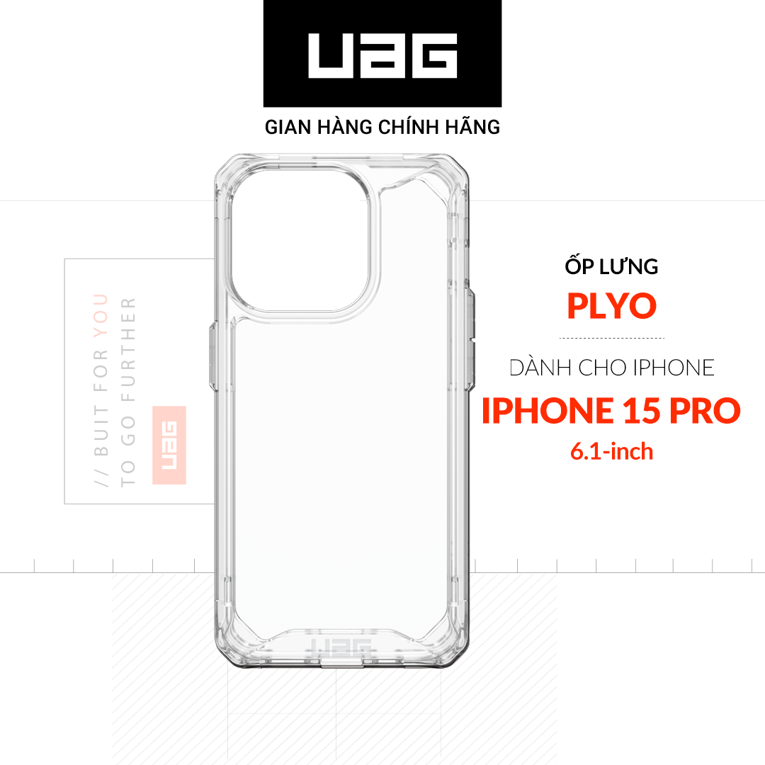 Ốp Lưng Chống Sốc UAG Plyo Cho iPhone 15 Pro [6.1 INCH] Hàng chính hãng