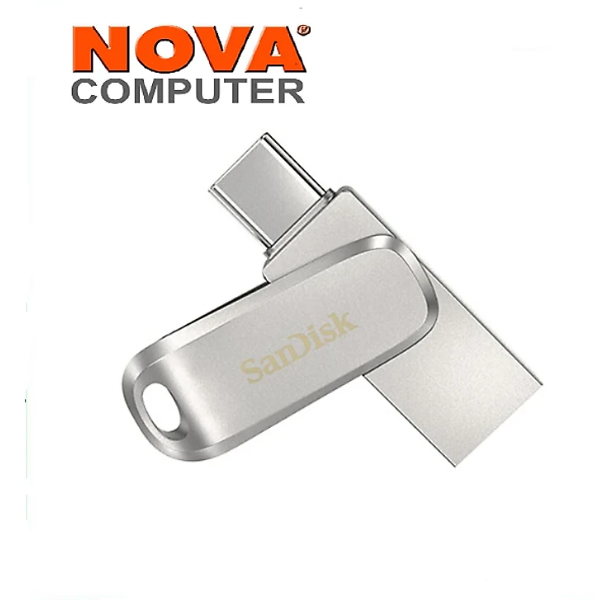 USB 512GB SanDisk Ultra Dual Drive Luxe Type-C (SDDDC4-512G-G46)- Hàng chính hãng