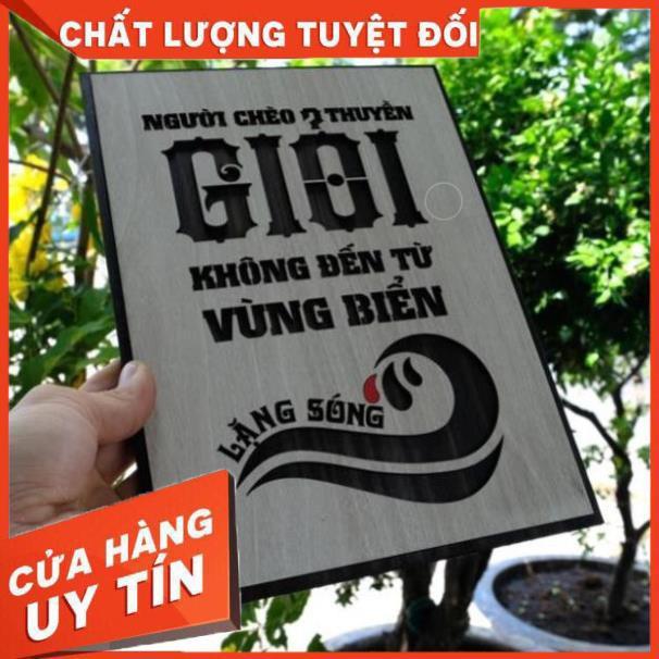 Tranh Slogan treo tường bằng Gỗ nội dung truyền cảm hứng