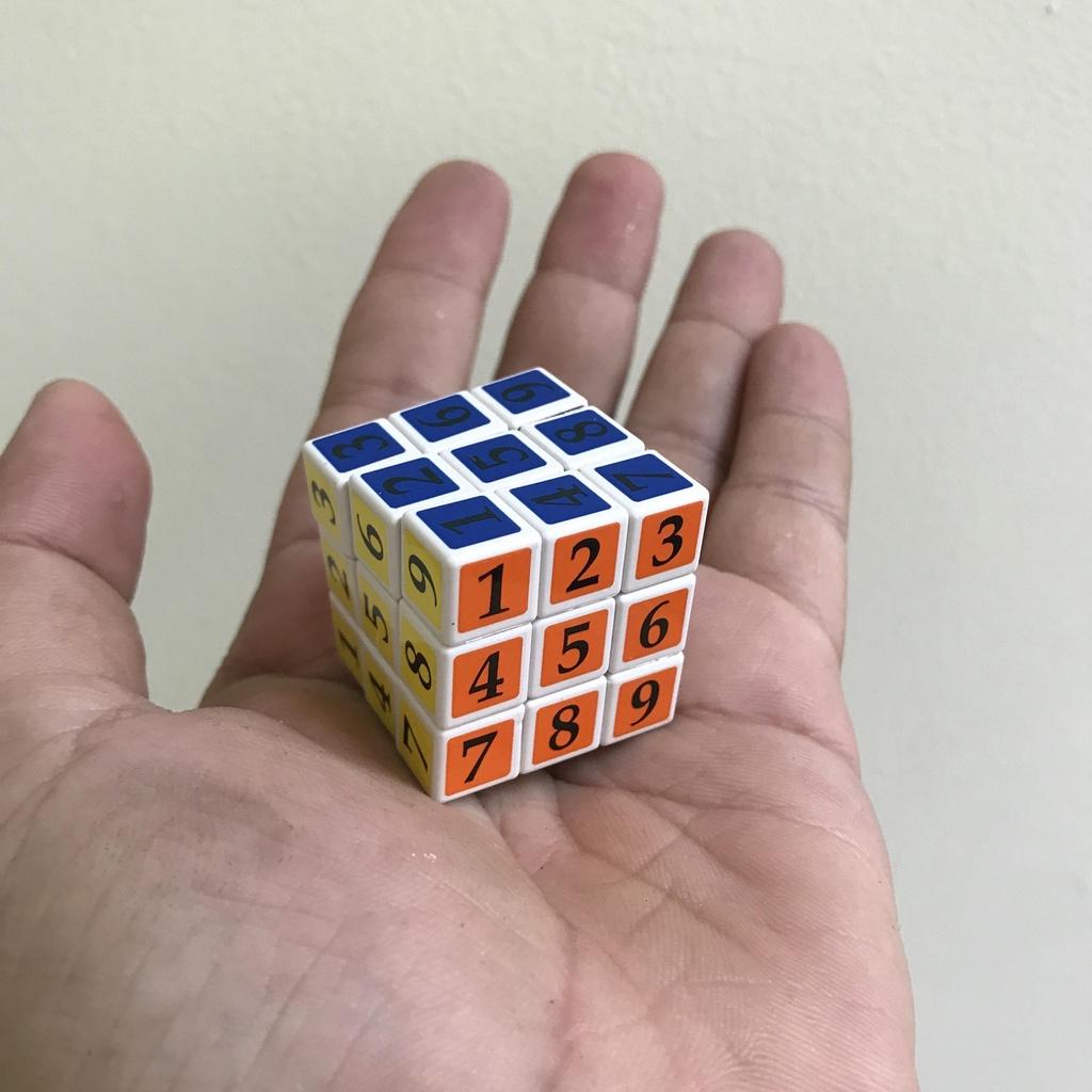 Đồ chơi trí tuệ rubik 3x3 mini nhiều màu nhiều hoạ tiết - Yumeshop94