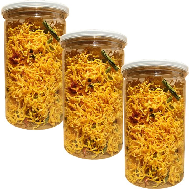 KHÔ GÀ LÁ CHANH HIỆU SK FOOD MỖI HŨ 200G