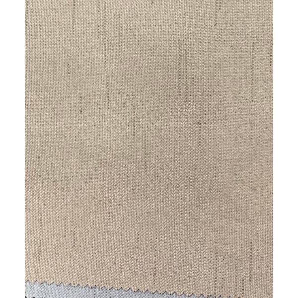 Rèm cửa vải LUCYM39-19 có thanh treo hợp kim nhôm màu vân gỗ đầu tròn - cao cố định 2m3