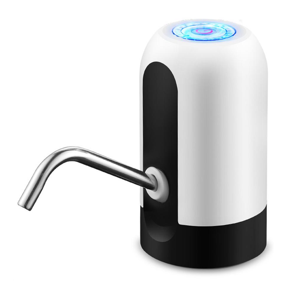 Máy bơm hút bình nước, dạng vòi tự động, chất liệu nhựa ABS bền chắc, sạc USB