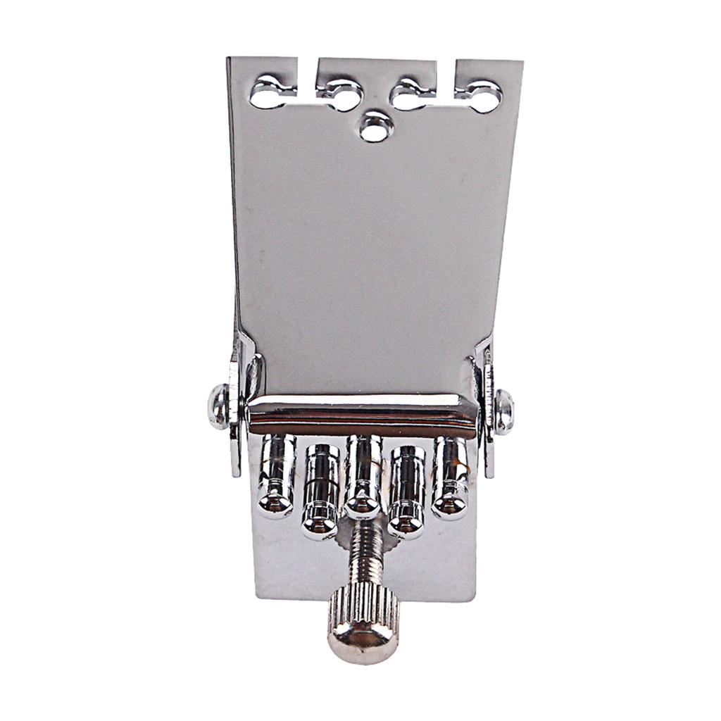 Sunnimix Đàn Guitar Viền Bóng Đuôi Cho 5 Dây Đàn Banjo Bạc Phối Phụ Kiện