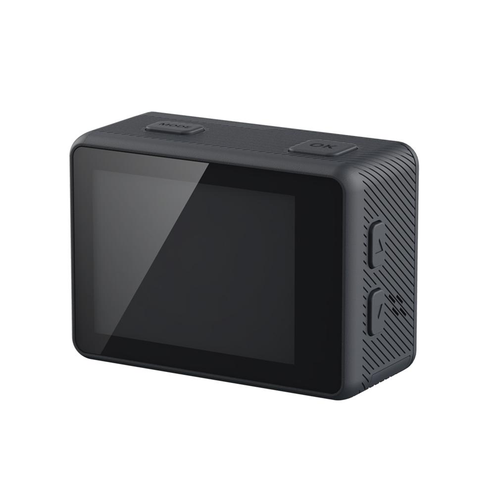 Chống nước C1 HD 4K 2.0 Touch LCD Máy ảnh thể thao EIS Xe máy Cưỡi máy ghi mũ bảo hiểm phía trước và sau màn hình kép WiFi chống lắc