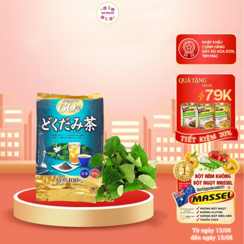 Trà Diếp Cá Mát Gan Giải Độc Orihiro - QuaTangMe Extaste