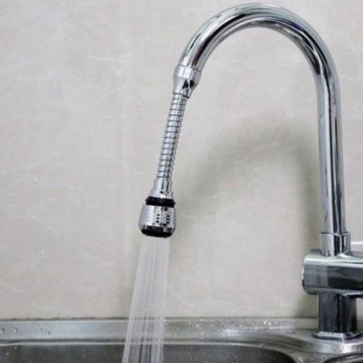 VÒI NƯỚC INOX TĂNG ÁP CAO CẤP XOAY 360 RỬA BÁT TIỆN DỤNG
