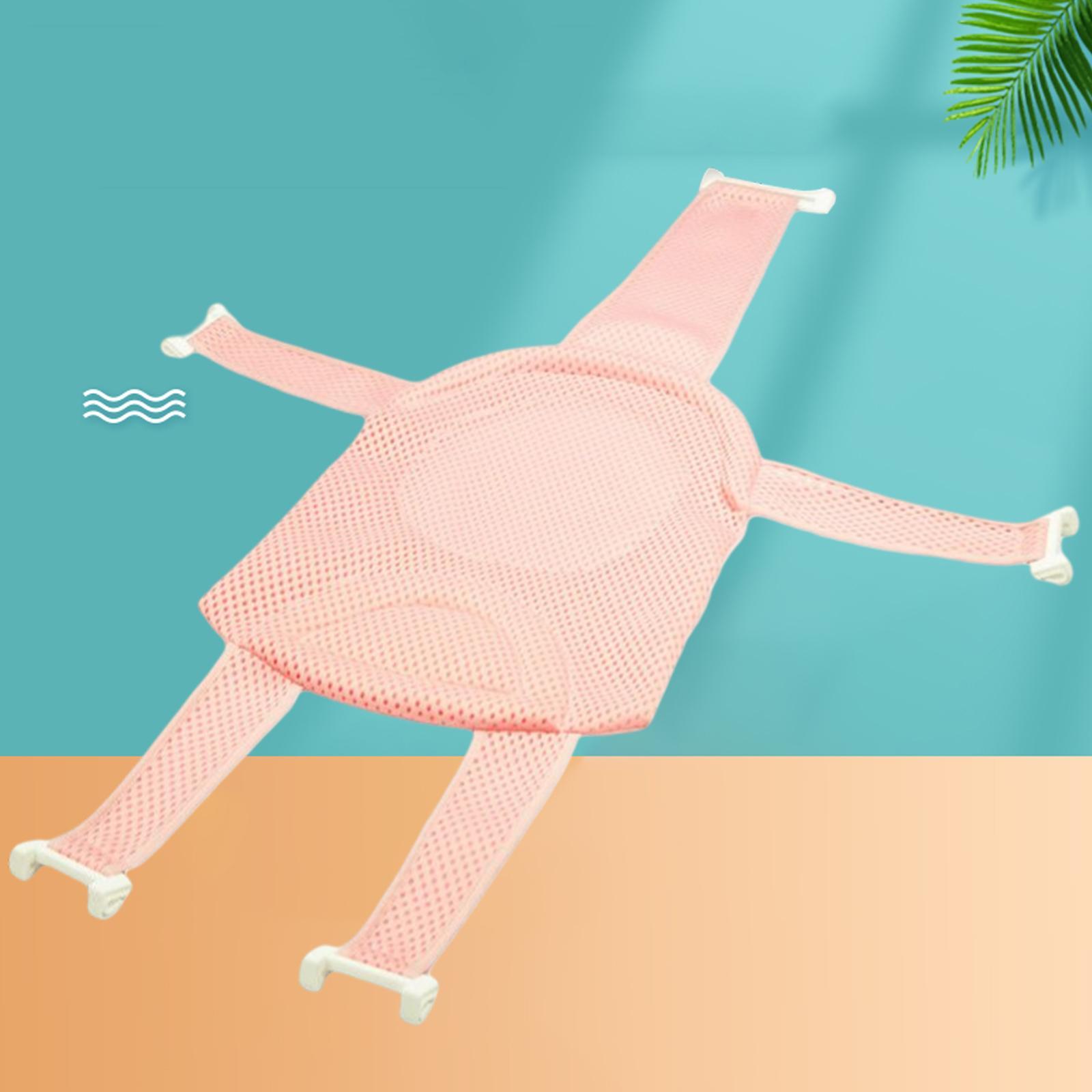 2Pcs Bath Seat Support Cushion Mat Bathing Accessories for Bath Tub Kids