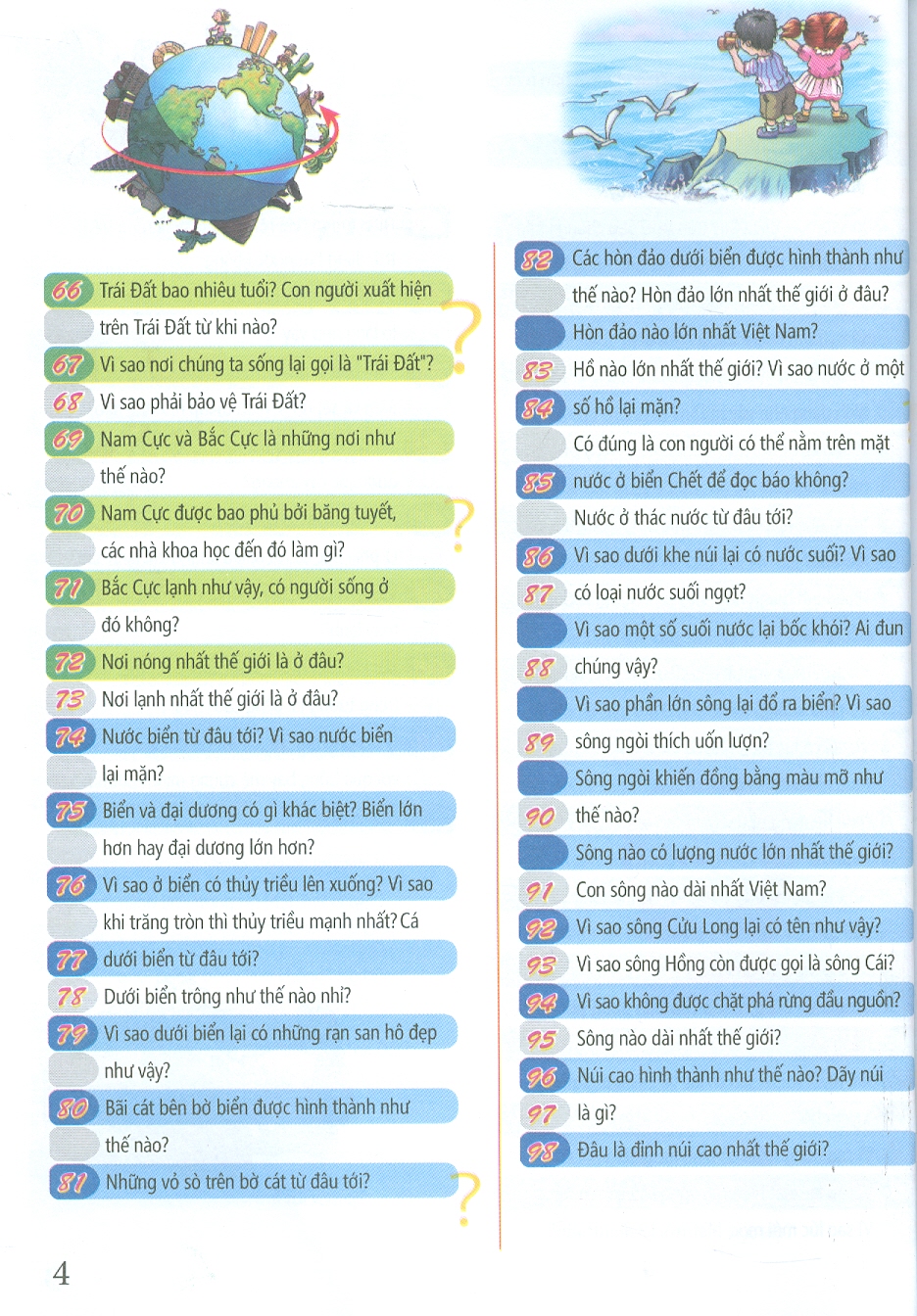 10 Vạn Câu Hỏi Vì Sao Dành Cho Thiếu Nhi - Vũ Trụ Và Trái Đất