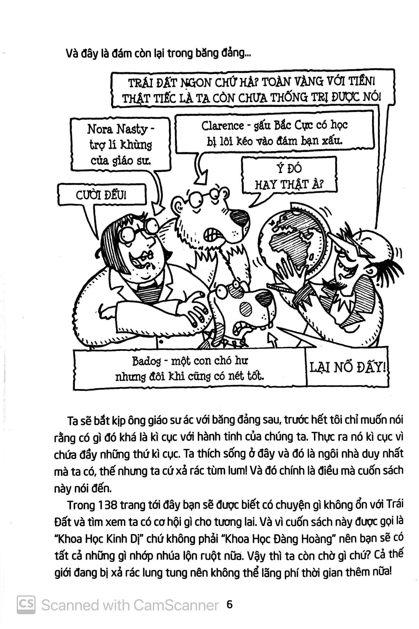 Sách Horrible Science - Thế Giới Ô Nhiễm (Tái Bản)