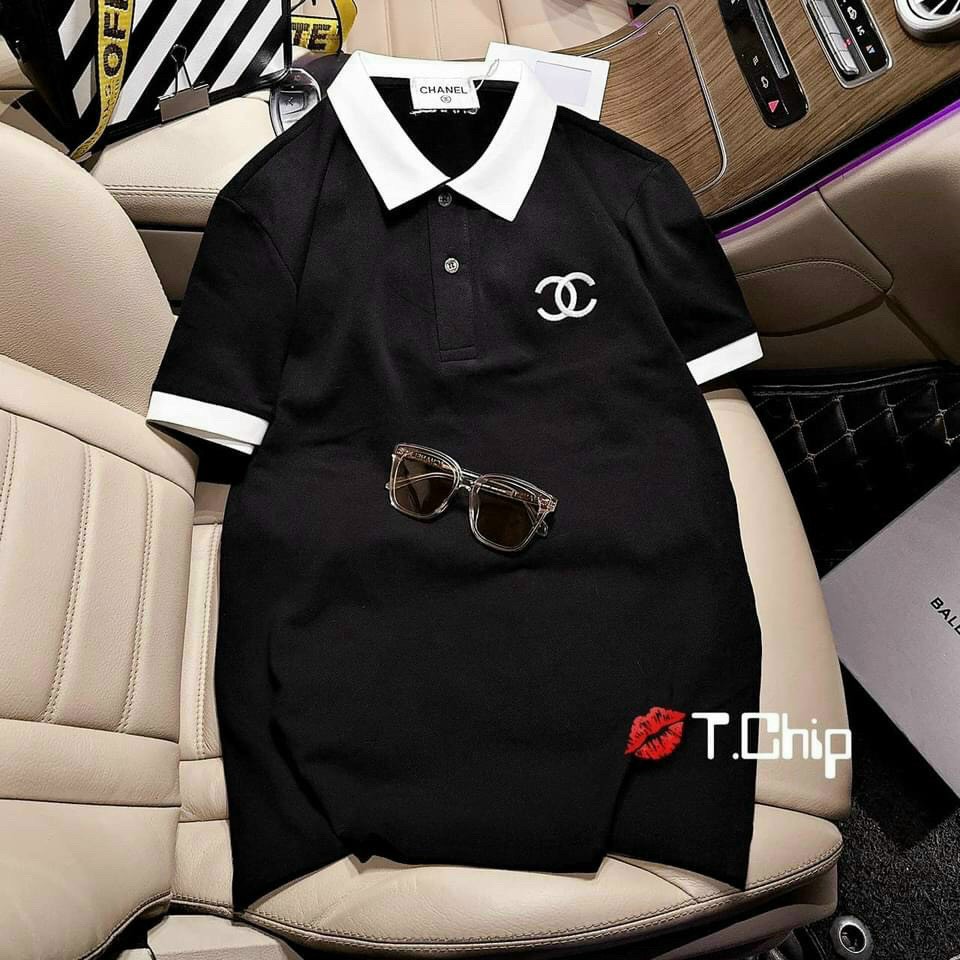 ÁO POLO NỮ CÓ CỔ ÁO THUN NỮ ÁO PHÔNG NỮ CỔ VIỀN XANH