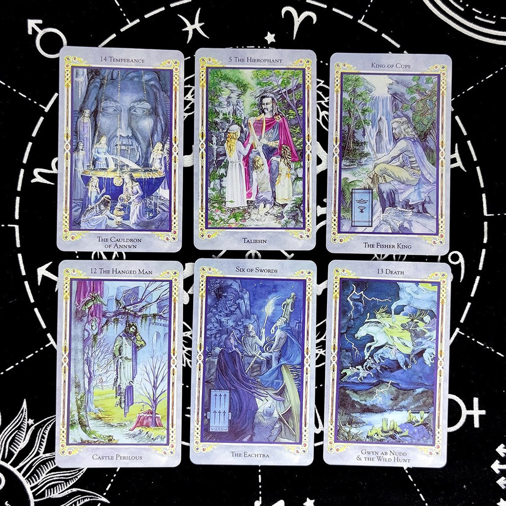 Bài Tarot Legend The Arthurian Tarot 78 Lá Tặng Đá Thanh Tẩy