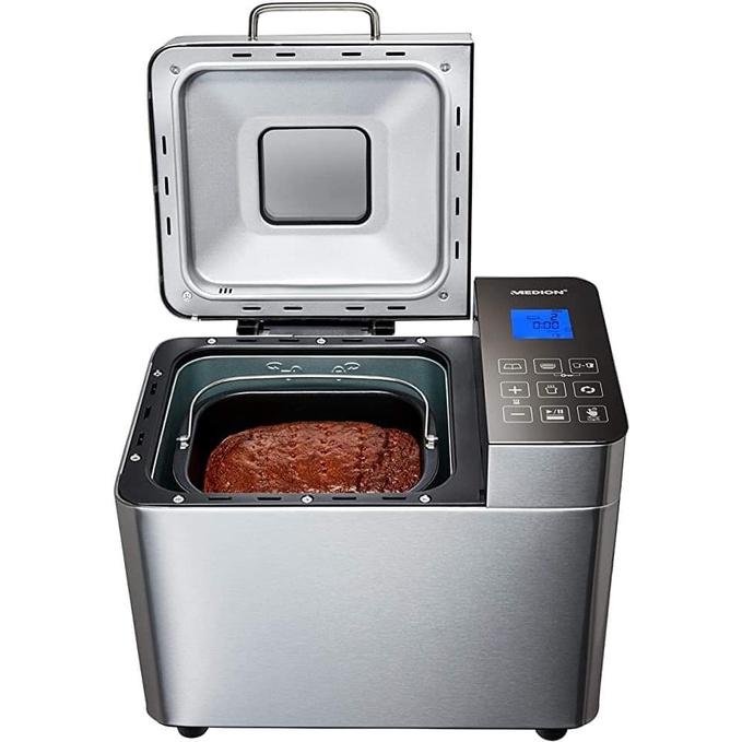 Máy Làm Bánh Mì MEDION MD 10241, 25 Chương Trình, Công Suất 600 W, Nhập Đức, BH 12 Tháng
