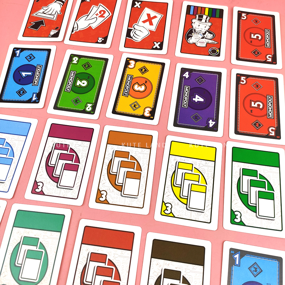 [Bản Cao Cấp] Bộ Bài Tỷ Phú Monopoly BID Phiên Bản 110 thẻ bài Tiếng Việt BID Cards Game