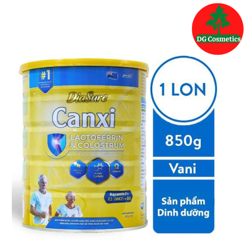 Combo 2 Lon Sữa Non Diasure Canxi 850g - Hỗ trợ bổ sung dinh dưỡng, phòng chống loãng xương