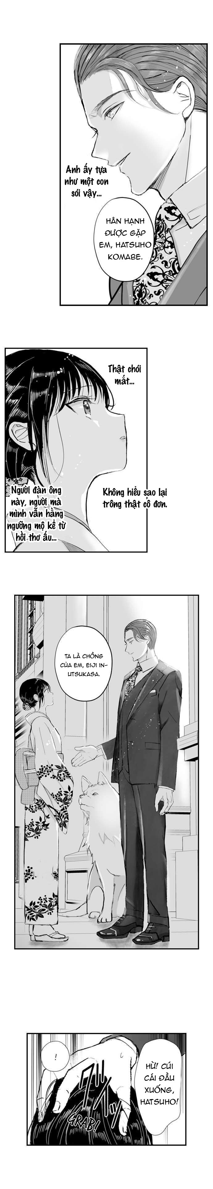 tân nương của quái thú ~ hỡi nửa kia định mệnh,hãy mang trong mình đứa con của ta chapter 1.1 3