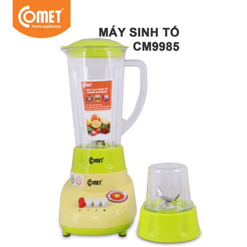 Máy Xay Sinh Tố Comet CM9985  (1.25L) (Giao màu ngẫu nhiên) - Hàng Chính Hãng