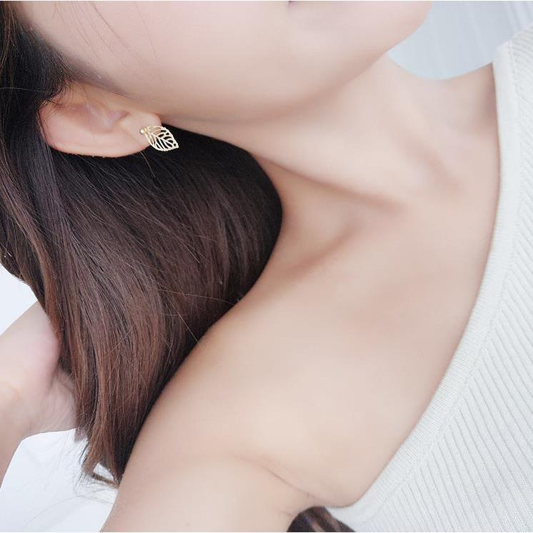 Bông tai chiếc lá nhỏ so cool