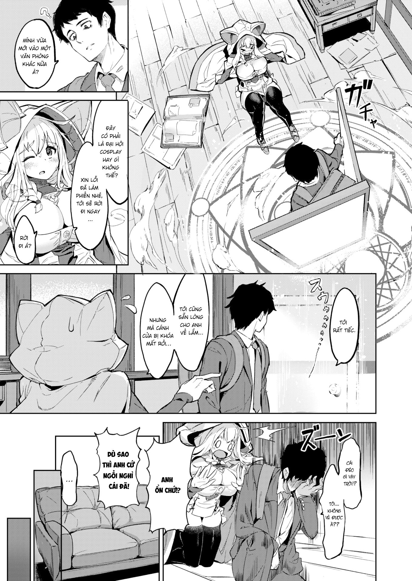 [18+] hãy hướng dẫn em thêm về tập tục của thế giới khác chapter 1 3