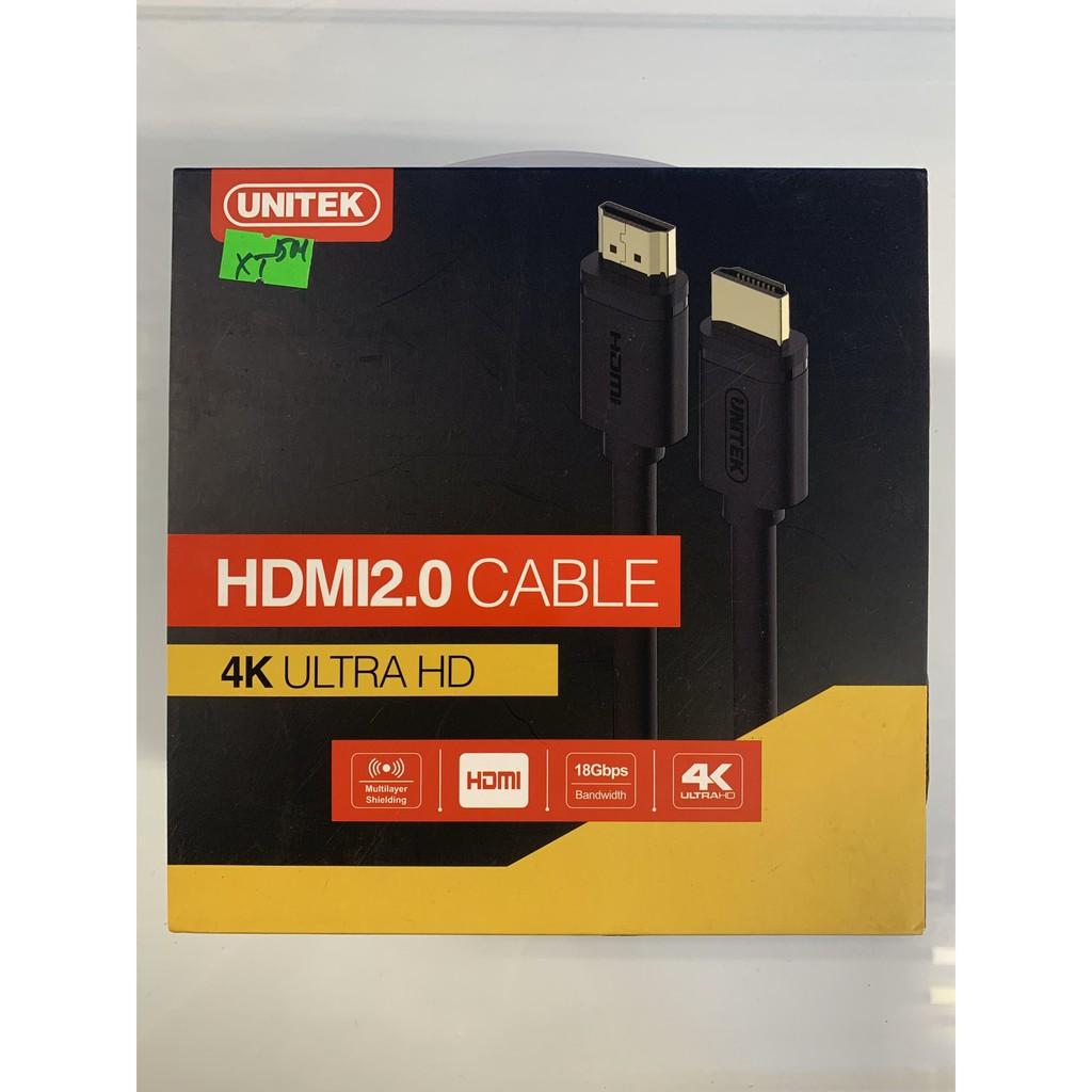 Cáp HDMI 5m Unitek Y-C140 - Hàng Chính Hãng