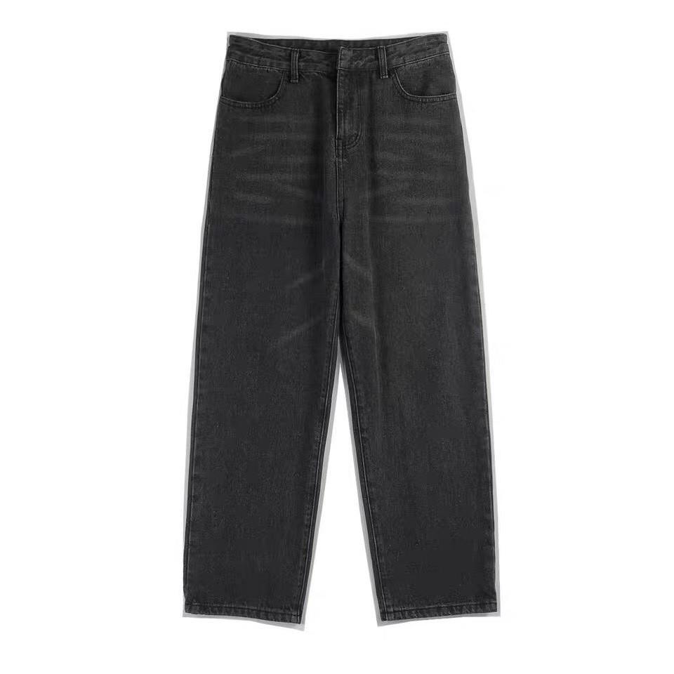 quần Baggy jean ống rộng form nam nữ