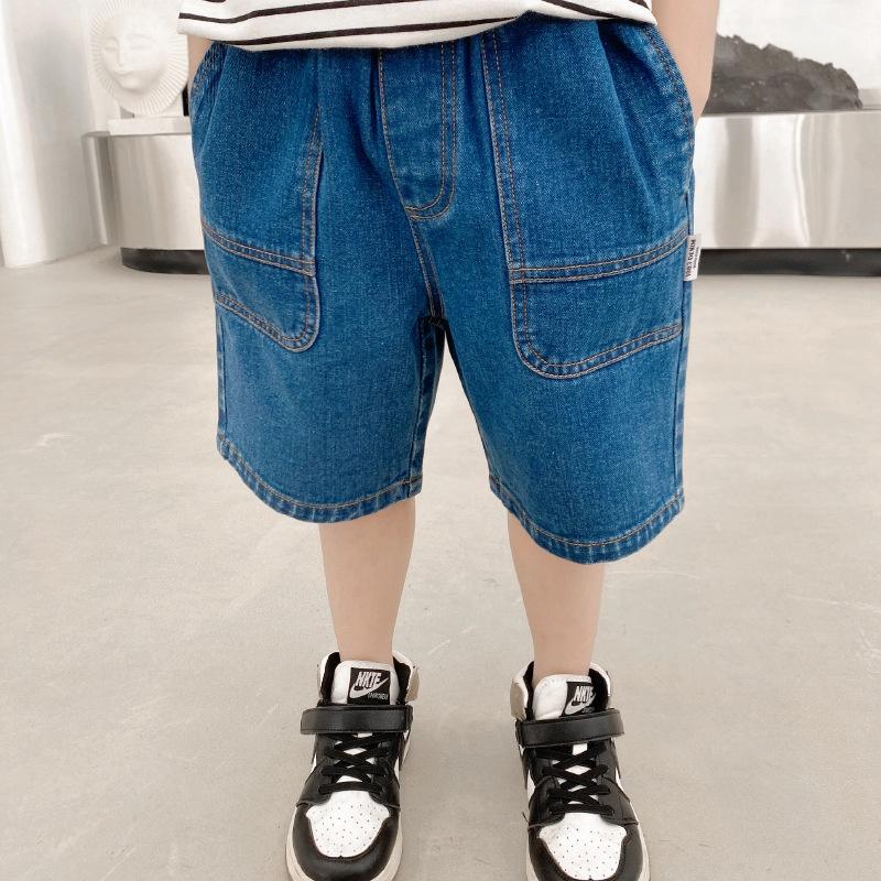 QN25 Size90-150(9-35kg) Quần short jean bé trai (Quần bò đùi cho bé XILIBA) Thời trang trẻ Em hàng quảng châu