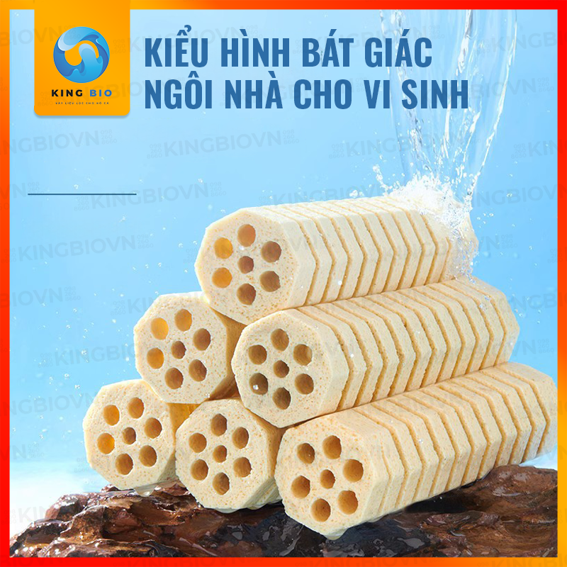 Sứ lọc củ sen Yee - Vật liệu lọc cao cấp cho hồ cá , bể cá