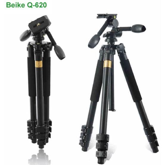 Chân máy ảnh Tripod BEIKE Q-620, Hàng chính hãng