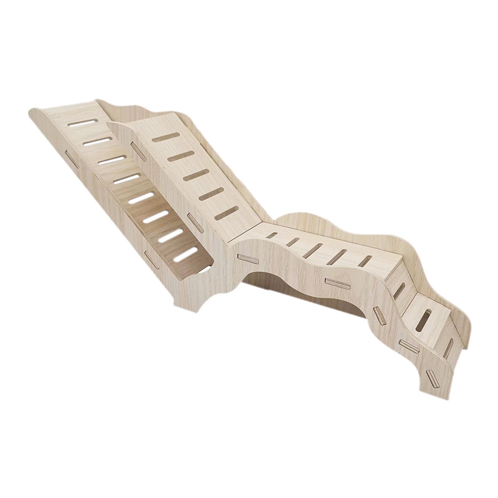 Hamster Ladder Hamster House Hideouts Landscaping Supplies Dwarf Gerbils Hamster Habitat Climbing Toy for Landscaping Rat Digging Small Pets