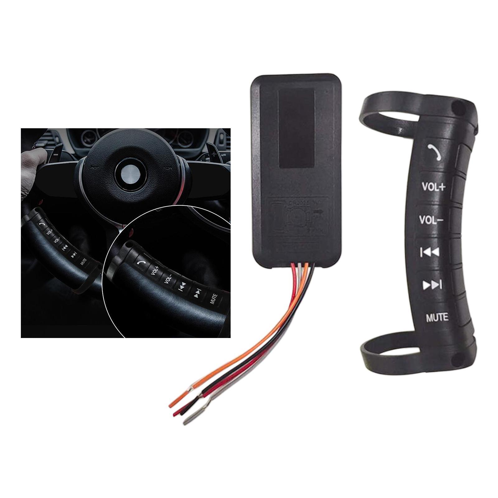 Remote Control Button Car Steering Wheel Wireless For Stereo