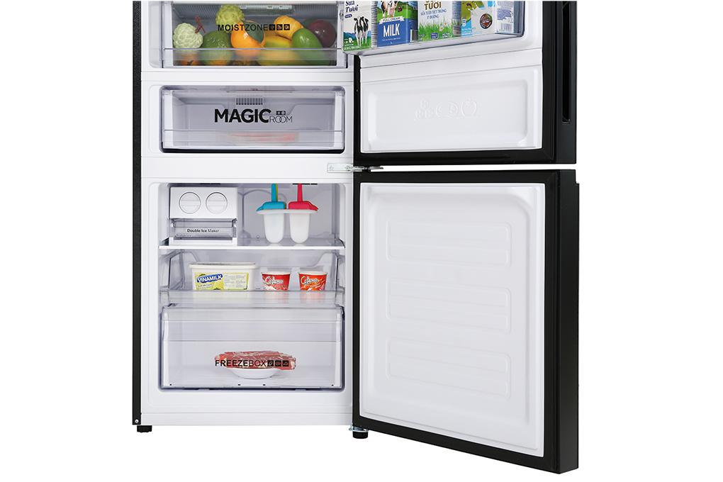 Tủ lạnh Aqua Inverter 320 lít AQR-B379MA(WGB) - Hàng chính hãng - Giao toàn quốc