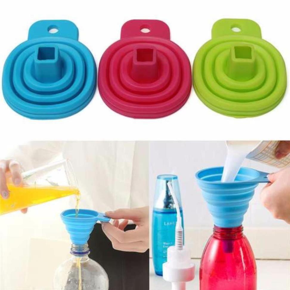 Phễu silicon gấp gọn tiện lợi cho cả du lịch