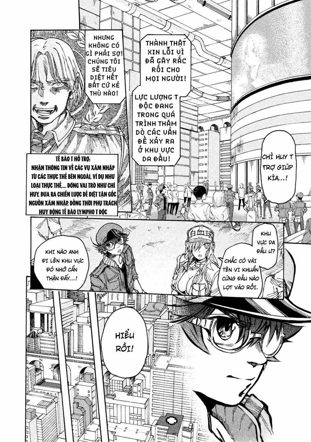biệt đội tế bào black - hataraku saibou black chapter 5 6