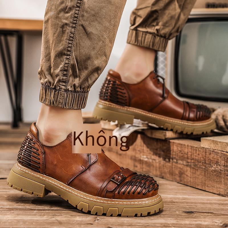 Giày Nam Đặc Biệt Giày Vải Bán Chạy Nhất Giày Nam Tăng Chiều Cao Daddy Giày Ngoài Trời