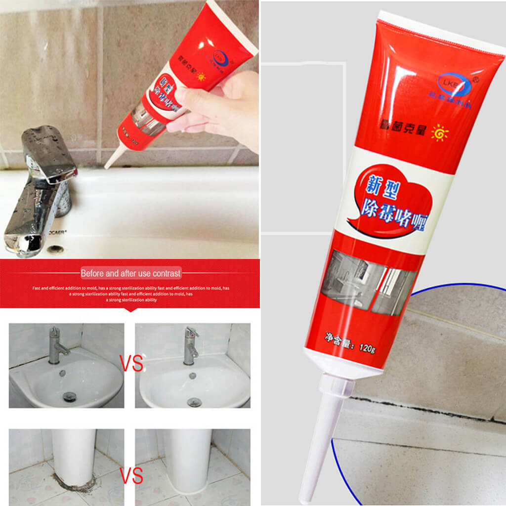 Keo Tẩy Nấm Mốc Silicone Gel Tẩy Mốc Mép Tường Đa Năng Bồn Chậu Toilet Lavabo Chất Lượng Cao