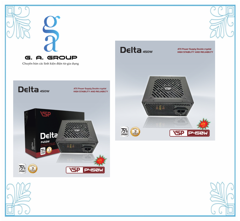 Nguồn Delta P450W