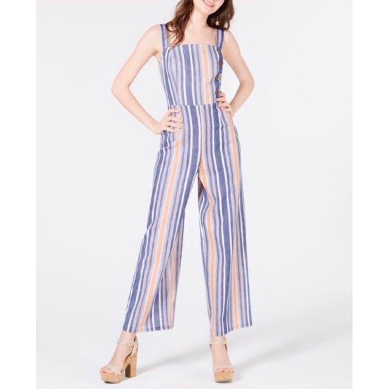 Jumpsuit Linen dây xuất xịn KlNGST0N(2163)