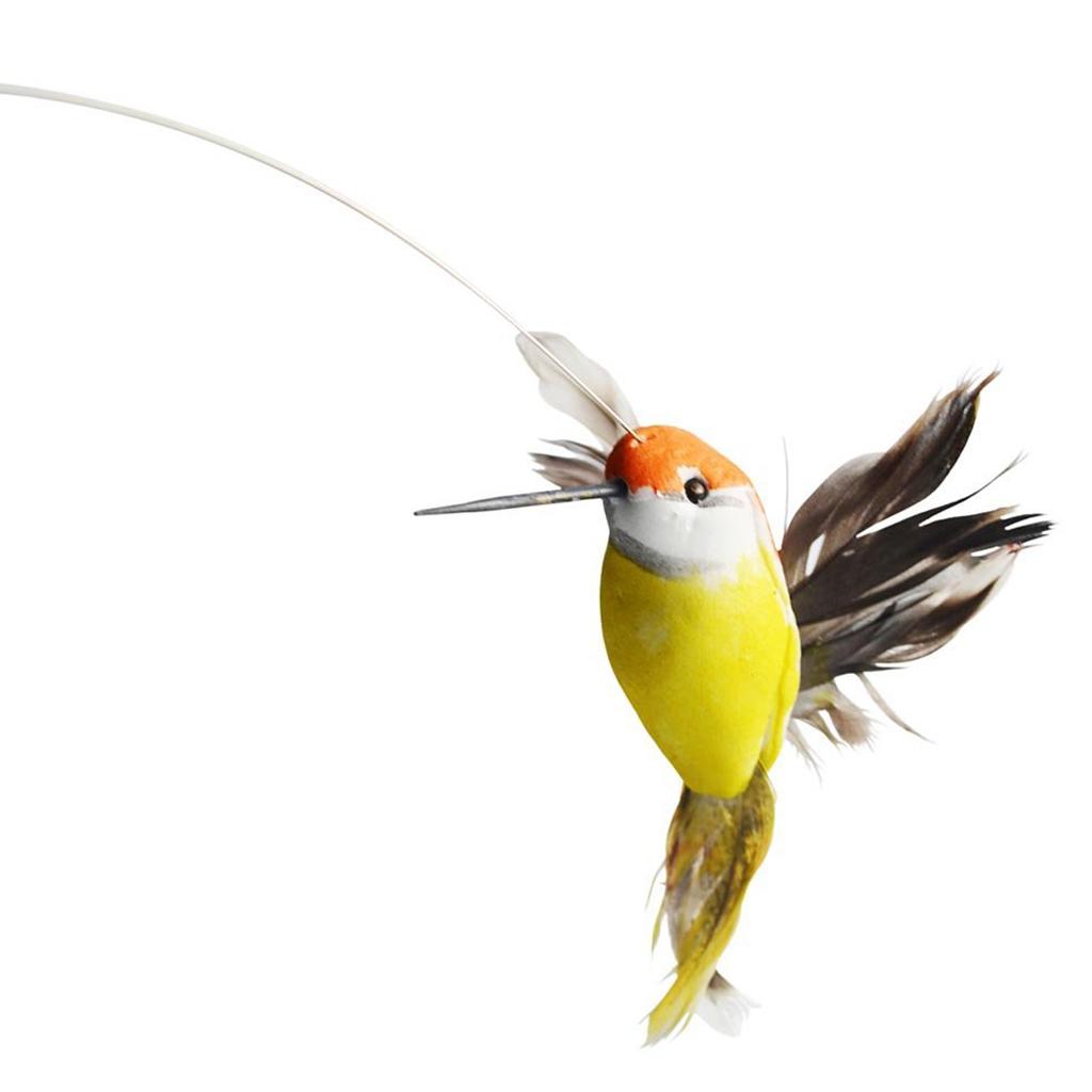 2X Chạy Bằng Năng Lượng Mặt Trời Trang Trí Sân Vườn Nhảy Múa Nhấp Nháy Chim Cọc Thực Tế Chim Hoa Trang Trí Th