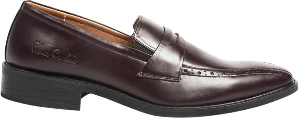 Giày Tây Da Nam Pierre Cardin Brown Penny Loafer Cement - PCMFWLB046