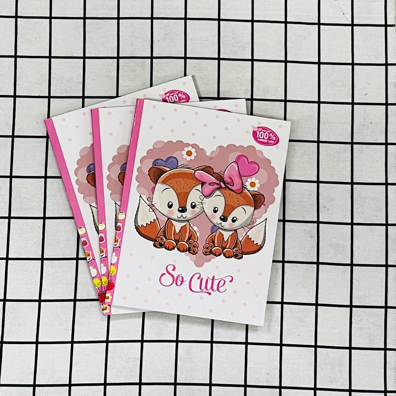 Tập Học Sinh Vanlangbooks 96 Trang Định Lượng 120 (4 Ôly) - So Cute - Vanlangbooks