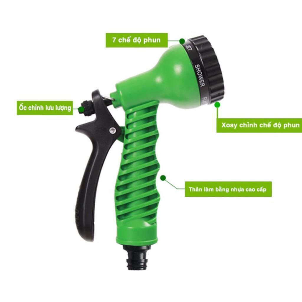 BỘ VÒI TƯỚI GỒM 7 CHẾ ĐỘ - DỄ DÀNG THÁO LẮP